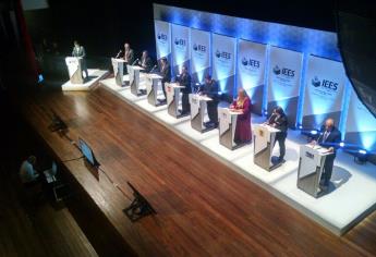 Realizan debate de candidatos a la Gubernatura de Sinaloa