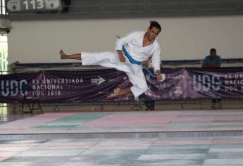 Kevin Álvarez, bicampeón nacional de karate