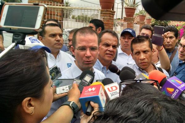 No se puede especular sobre regreso de Rojo al CDE del PAN: Anaya
