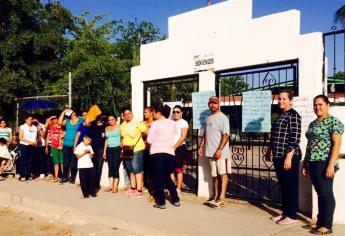 Regresan a clases alumnos de escuela del Estero