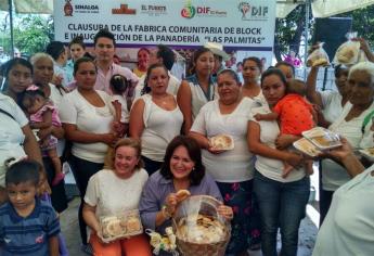 Entregan panaderías y block para viviendas en El Fuerte y Choix