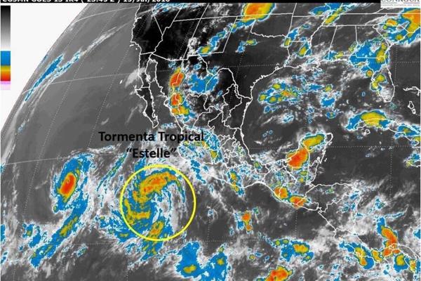 Se forma la tormenta tropical Estelle