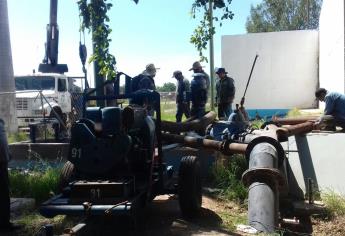 Activan 3 bombas para abastecer de agua a Ruiz Cortines