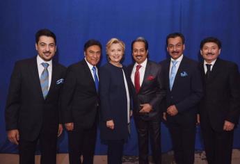 Hillary Clinton cuenta con el apoyo de los famosos latinos