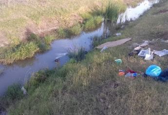 Lo hallan sin vida dentro de dren en Cortines