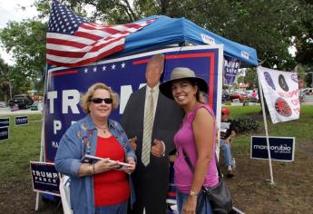 Votantes de Florida con marcada división entre Clinton y Trump