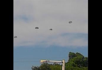 Marinos caen del cielo en La Palma, Navolato