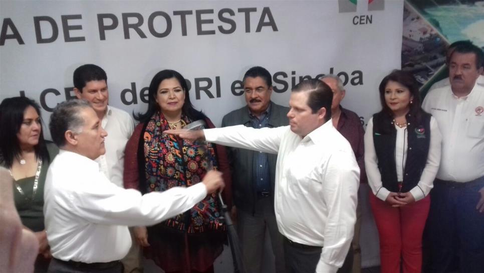 Otniel García, nuevo delegado del CEN del PRI en Sinaloa