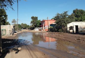 Entre aguas negras y la peste viven habitantes del Estero de JJR