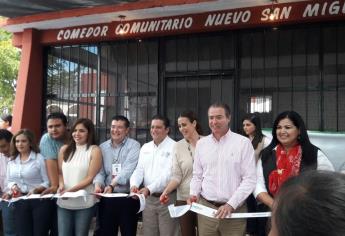 Inaugurarán más de 100 comedores comunitarios en Sinaloa