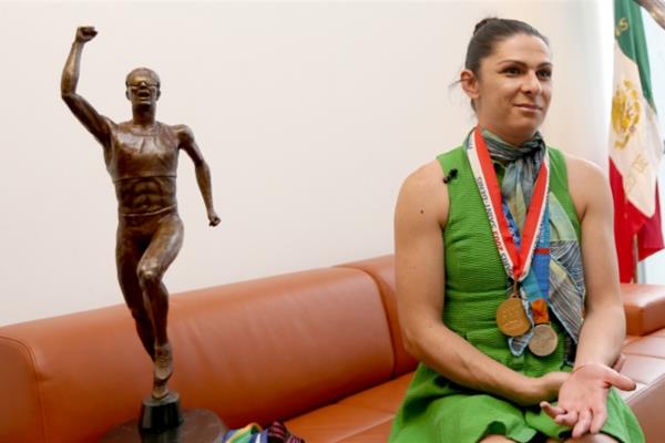 Ana Guevara festeja credibilidad colectiva de la mujer