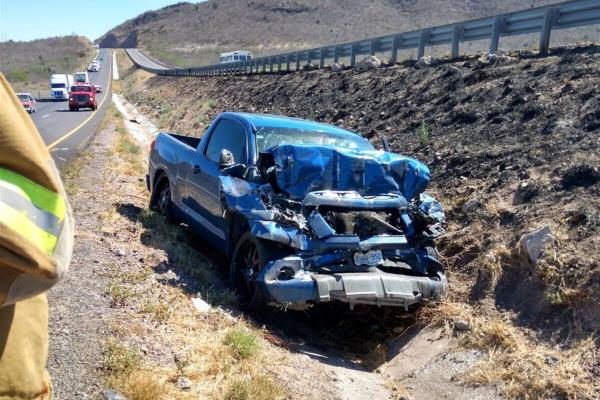 Muere agricultor tras choque en los Cerros de Barobampo