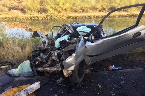 Ruth casi muere al quedar prensada en accidente; requiere apoyo