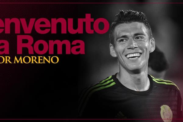 Héctor Moreno se une a la Roma de Italia
