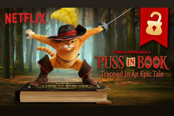 “El gato con botas” protagoniza primer programa interactivo de Netflix