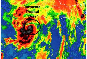 Se forma en el Pacífico la tormenta tropical Dora