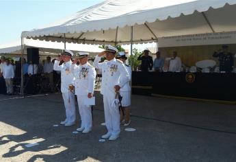 Rinde protesta nuevo comandante del Sector Naval de Topolobampo