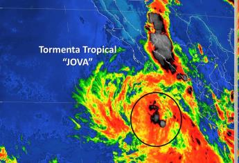 Renace Franklin en el Pacífico,  ahora es la tormenta tropical Jova