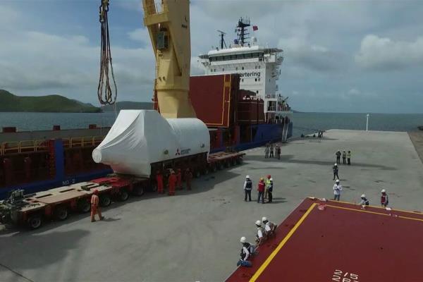 Anuncia SCT Sinaloa operativo de traslado de turbina de vapor