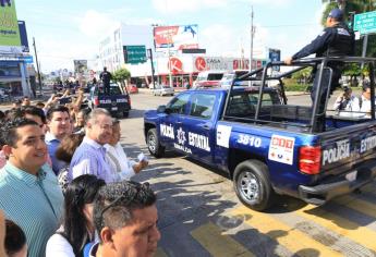 Entregan 30 patrullas más para Culiacán y Mazatlán