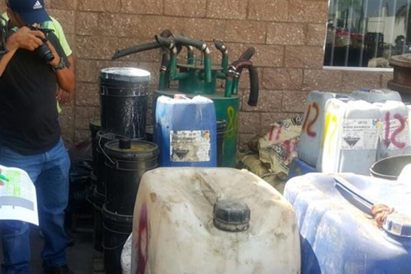 Incineran más de 33 toneladas de químicos