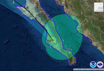 Costa centro y sur de Sinaloa pasa a alerta verde