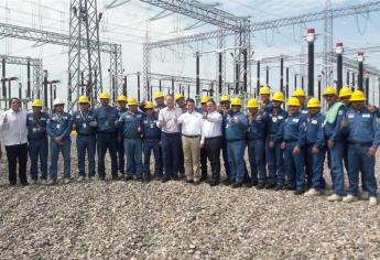 Ponen en marcha la subestación eléctrica Culiacán Poniente