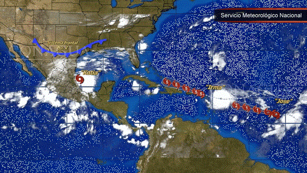 Monstruoso huracán Irma toca tierra en islas del Caribe