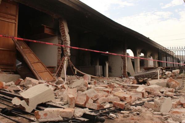 Explota vivienda en el Centro de Guasave, hay 6 lesionados