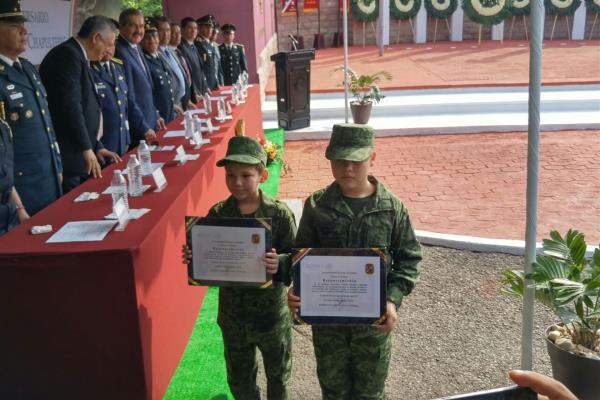 Realizan ceremonia conmemorativa alusiva a los Niños Héroes