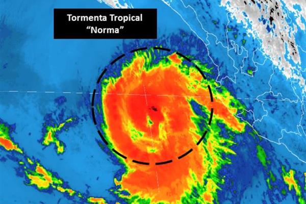 Pronostican lluvias ligeras por Norma este fin de semana