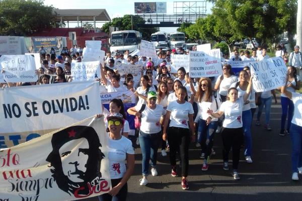 No olvidan el 2 de octubre en Mazatlán