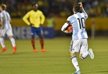 Con triplete de Lio Messi, Argentina está en Rusia 2018