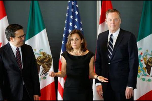 Extienden EU, México y Canadá negociación del TLCAN para 2018