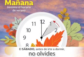 ¿Ya ajustó la hora de su reloj?