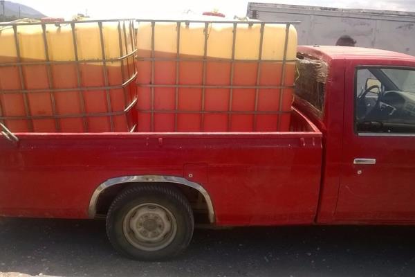 Aseguran vehículo en gasolina robada en Tamazula II