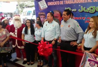 Inauguran juguetón del STASAC