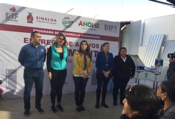 DIF Sinaloa entrega equipo para comedores comunitarios