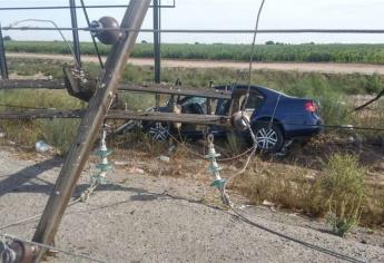 Tres lesionados tras accidente en la Mochis - Topolobampo