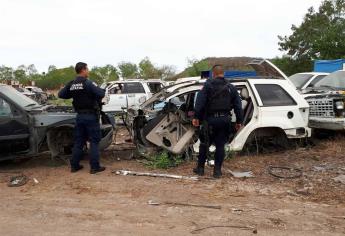 Realizan operativo en “yonkes” del sur de Culiacán