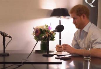 Principe Harry entrevista a Obama y se pone nervioso