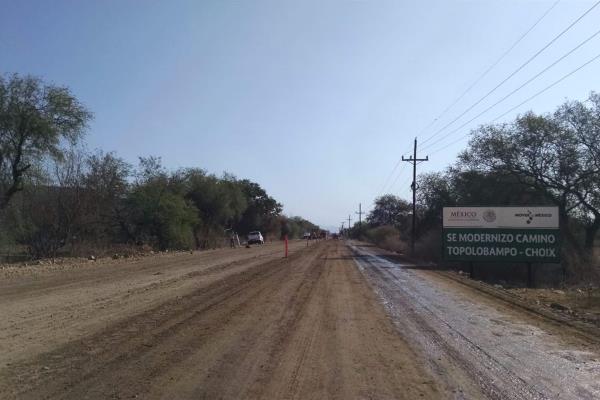 Chihuahua, desinteresado en carretera Choix-Bahuichivo