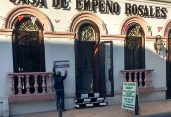 Suspende Profeco 4 casas de empeño en Culiacán y Mazatlán