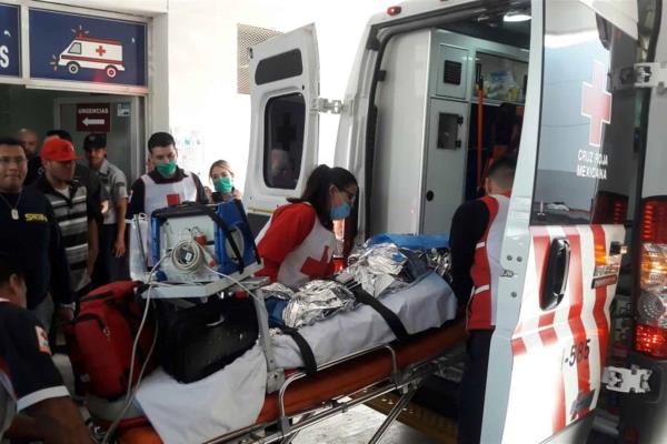 Trasladan a Sacramento a menor quemado en Huacaporito