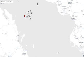 Enjambre sísmico sacude al Mar de Cortés en 24 horas