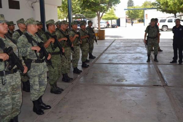 Buscan rehabilitar área de la Policía Militar en Ahome
