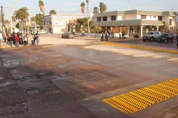 Abren a la circulación cruce de Rosales y Heriberto Valdez