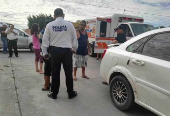 Quedan dos mujeres lesionadas en choque en Mazatlán