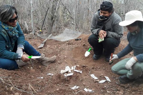 Después de 4 años, Las Rastreadoras vuelven al mismo lugar y encuentran dos osamentas
