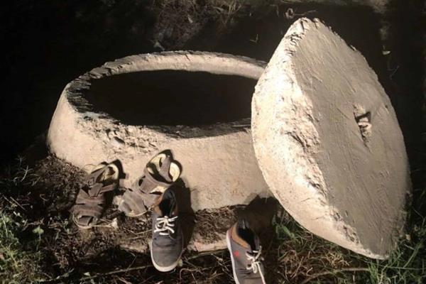 Niño de un año 8 meses se cae a un pozo de drenaje; lo rescata su mamá